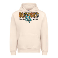 Sandshell blessed life Urban Hoodie - Zillion Design Studio