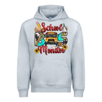 Heather Grey school bus monitor Urban Hoodie - texasbilliewilder