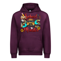 Mauve Wine school bus monitor Urban Hoodie - texasbilliewilder