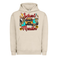 Pigment French Oak school bus monitor Urban Hoodie - texasbilliewilder