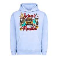 Pigment Grape Ice school bus monitor Urban Hoodie - texasbilliewilder