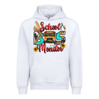 White school bus monitor Urban Hoodie - texasbilliewilder