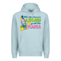 Blue Mist when life gives you lemons Premium Hoodie - texasbilliewilder