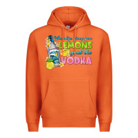 Carrot when life gives you lemons Premium Hoodie - texasbilliewilder