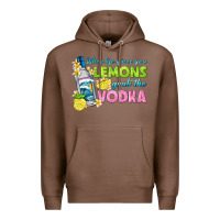 Chestnut when life gives you lemons Premium Hoodie - texasbilliewilder