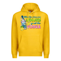 Lemon when life gives you lemons Premium Hoodie - texasbilliewilder