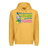 Mustard when life gives you lemons Premium Hoodie - texasbilliewilder