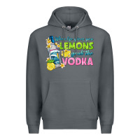 Rock when life gives you lemons Premium Hoodie - texasbilliewilder