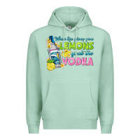 Seafoam when life gives you lemons Premium Hoodie - texasbilliewilder
