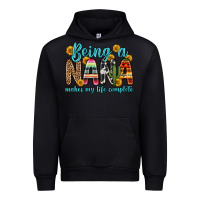Black being a nana makes my life complete Urban Hoodie - Zillion Design Studio