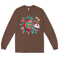 Chestnut western  pacu nurse medical instruments Long Sleeve Tee - BarkalooDesign
