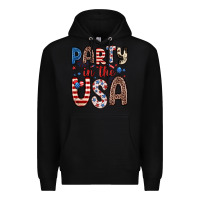 Black party in the usa Premium Hoodie - Zillion Design Studio