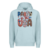 Blue Mist party in the usa Premium Hoodie - Zillion Design Studio