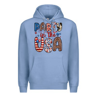 Colony Blue party in the usa Premium Hoodie - Zillion Design Studio