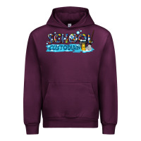 Mauve Wine school custodian Urban Hoodie - texasbilliewilder