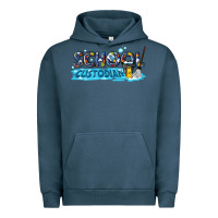 Pigment Midnight Navy school custodian Urban Hoodie - texasbilliewilder