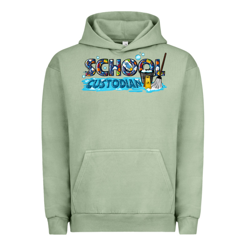 School Custodian Urban Hoodie by texasbilliewilder | Teevron
