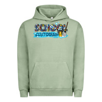 Pigment Oil Green school custodian Urban Hoodie - texasbilliewilder