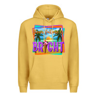 Antique Gold your future is bright Premium Hoodie - texasbilliewilder