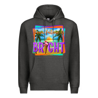 Charcoal Heather your future is bright Premium Hoodie - texasbilliewilder