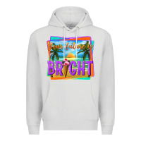Dove Grey your future is bright Premium Hoodie - texasbilliewilder