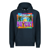 Navy your future is bright Premium Hoodie - texasbilliewilder