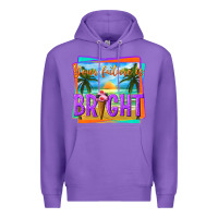 Purple your future is bright Premium Hoodie - texasbilliewilder