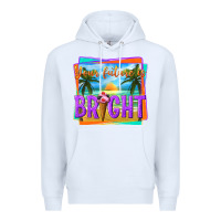 White your future is bright Premium Hoodie - texasbilliewilder