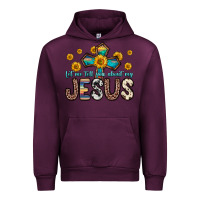 Mauve Wine let me tell you about my jesus Urban Hoodie - Zillion Design Studio