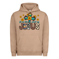 Pigment Burro let me tell you about my jesus Urban Hoodie - Zillion Design Studio