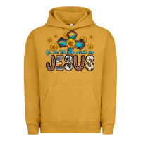 Pigment Peanut Butter let me tell you about my jesus Urban Hoodie - Zillion Design Studio
