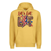 Antique Gold let s get lit Premium Hoodie - Zillion Design Studio