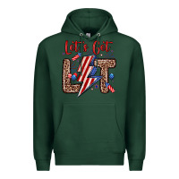 Sports Green let s get lit Premium Hoodie - Zillion Design Studio
