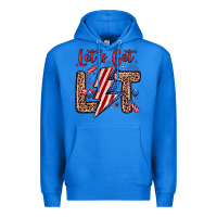 True Royal let s get lit Premium Hoodie - Zillion Design Studio
