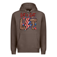 Coffee let s get lit Premium Hoodie - Zillion Design Studio