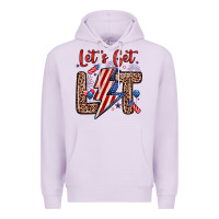Lilac let s get lit Premium Hoodie - Zillion Design Studio