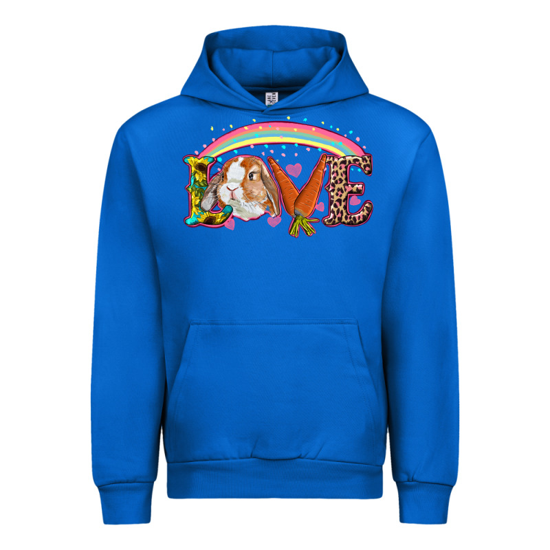 Easter Bunny Love Urban Hoodie by RanaPortraitStore | Teevron