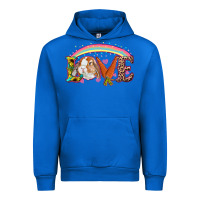 Cobalt easter bunny love Urban Hoodie - RanaPortraitStore