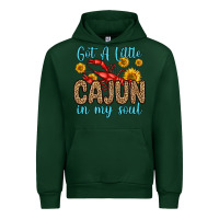 Forest Green got a little cajun in my soul Urban Hoodie - Zillion Design Studio
