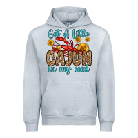 Heather Grey got a little cajun in my soul Urban Hoodie - Zillion Design Studio