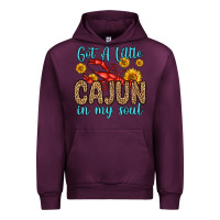 Mauve Wine got a little cajun in my soul Urban Hoodie - Zillion Design Studio