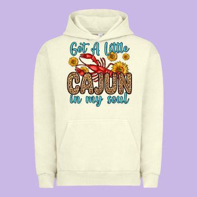 Got A Little Cajun In My Soul Urban Hoodie Designed By Zillion Design Studio