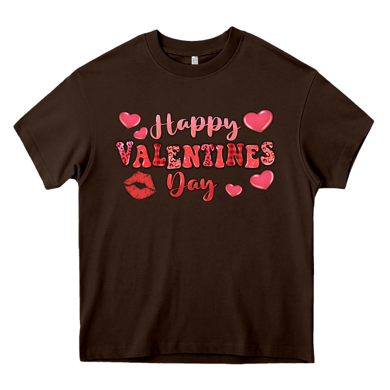 Happy Valentine's Day Heavy Core Tee by LillyAllenDesigns | Teevron