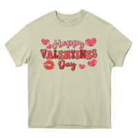 Mossy happy valentine's day Heavy Core Tee - LillyAllenDesigns