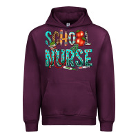 Mauve Wine school nurse Urban Hoodie - texasbilliewilder