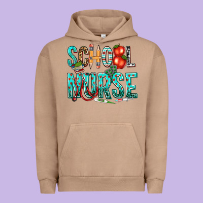 School Nurse Urban Hoodie Designed By Texasbilliewilder