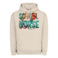 Pigment French Oak school nurse Urban Hoodie - texasbilliewilder