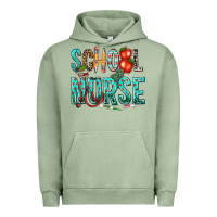 Pigment Oil Green school nurse Urban Hoodie - texasbilliewilder