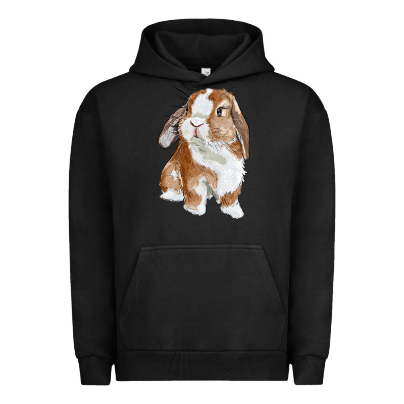 Cute Bunny Urban Hoodie by RanaPortraitStore | Teevron