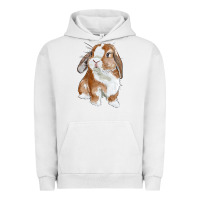 Pigment Lunar Rock cute bunny Urban Hoodie - RanaPortraitStore